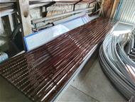 Ростов-На-Дону: Монолитный профилированный поликарбонат Профилированный поликарбонат МП-20:  Размеры:  1)1, 05м х 2, 0м толщина 1, 3 мм ( бронза серая, терракот, проз