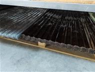 Ростов-На-Дону: Монолитный профилированный поликарбонат Профилированный поликарбонат МП-20:  Размеры:  1)1, 05м х 2, 0м толщина 1, 3 мм ( бронза серая, терракот, проз